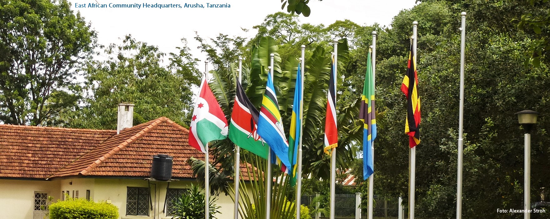 EAC Headquarters Arusha Flag Parade